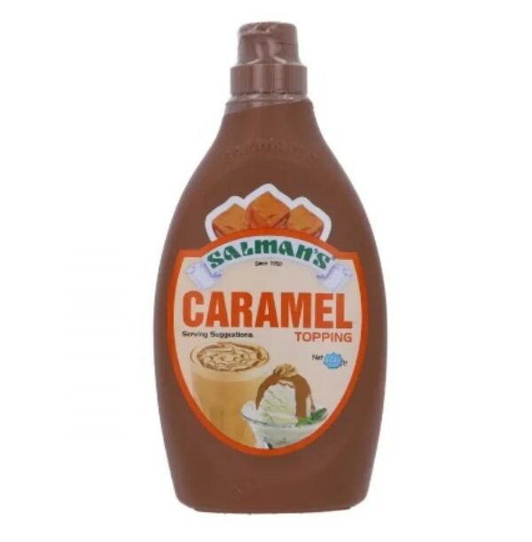 Salmans syrup topping caramel flavour