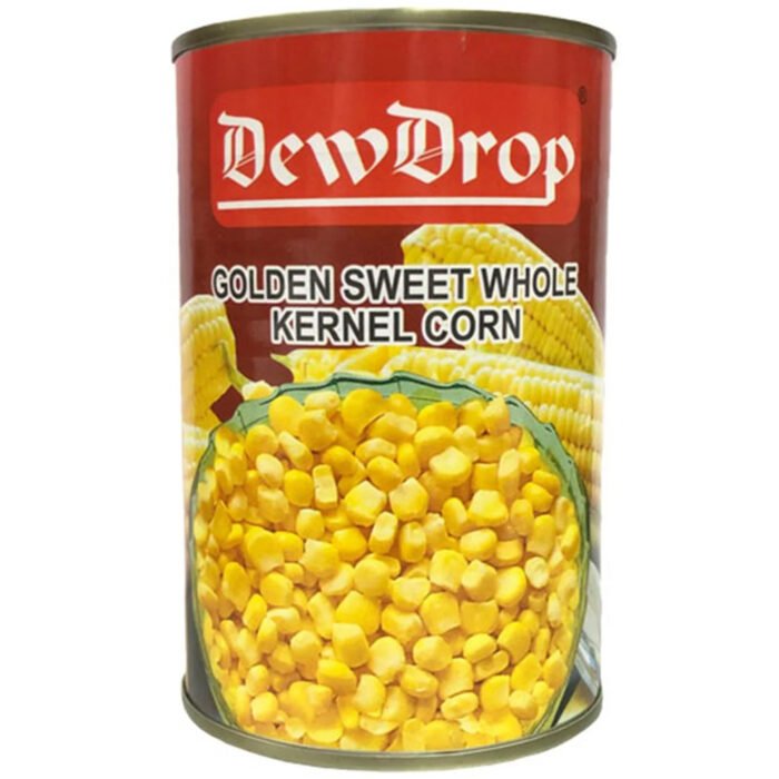 DEW DROP GOLDEN SWEET CORN WHOLE KERNEL 380 G