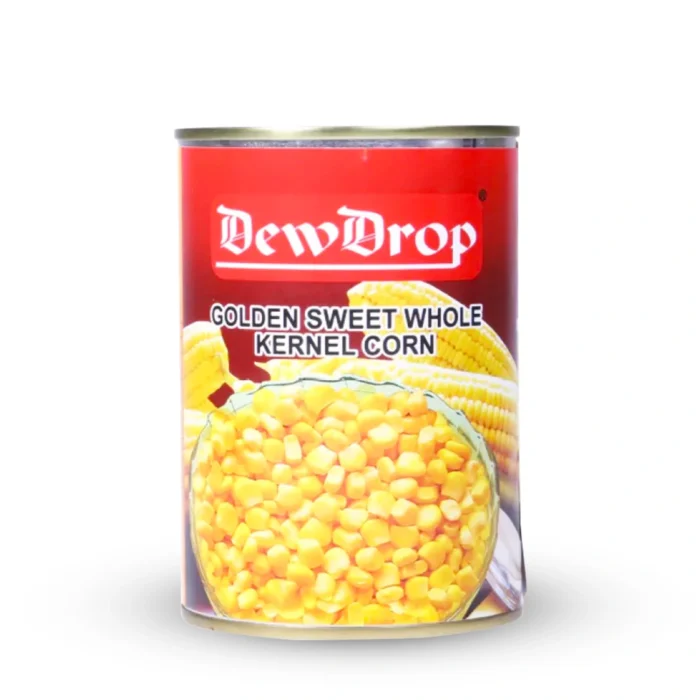 DEW DROP GOLDEN SWEET CORN WHOLE KERNEL 350 G