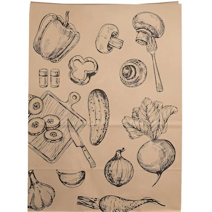 Paper Food Bag-Various Sizes | 100 Pcs