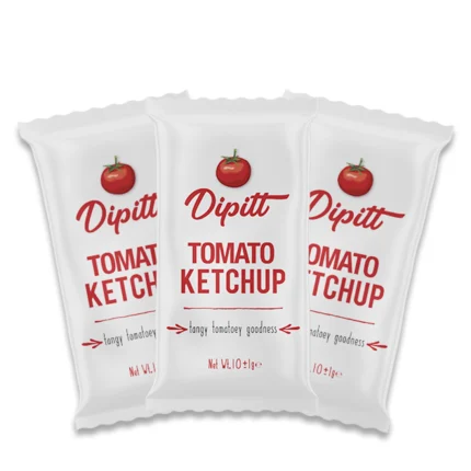 Tomato Ketchup Sachets - 10ML x100 - Dippit