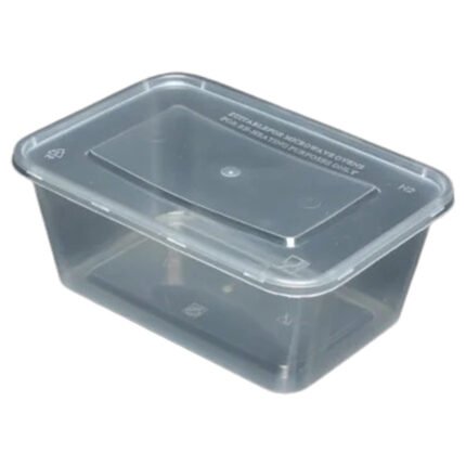 Disposable Plastic Container - Pack of 100