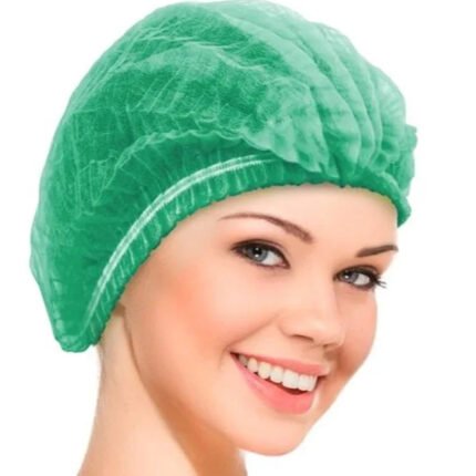 Green Disposable Chef Wizer Cap – pack of 100