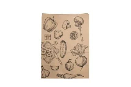 Paper Food Bag | Large size | 100 Pcs