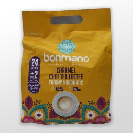 bonmano-caramel-chai tea-latte-sachet