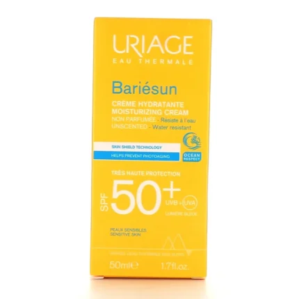 Uriage Bariésun Moisturizing Cream SPF50+ Unscented tube
