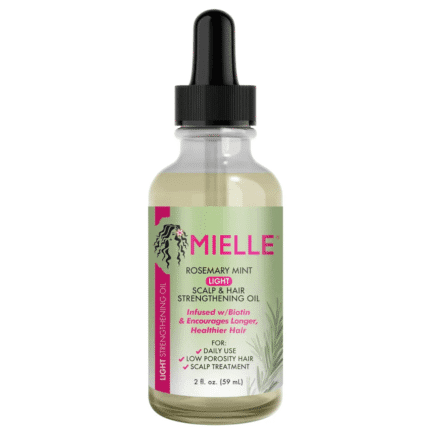 Mielle Rosemary Mint Strengthening Hair Oil 59ml for scalp and hair care