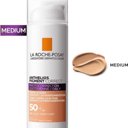 La Roche Posay Anthelios Pigment Correct SPF50 sunscreen tube