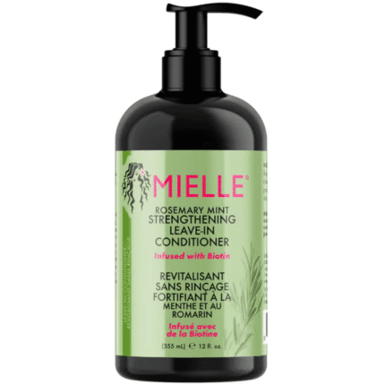 Mielle Organic Rosemary Mint Strengthening Shampoo bottle