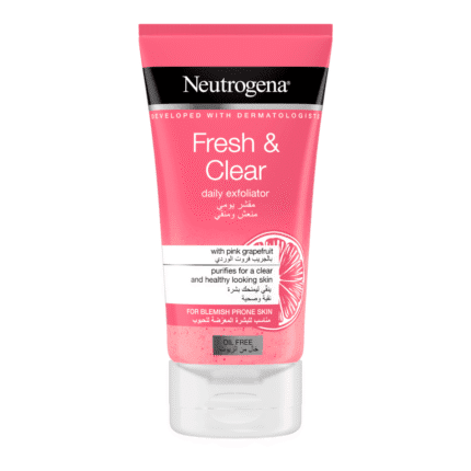 Neutrogena Fresh & Clear With Pink Grapefruit Daily Scrub Pakistan