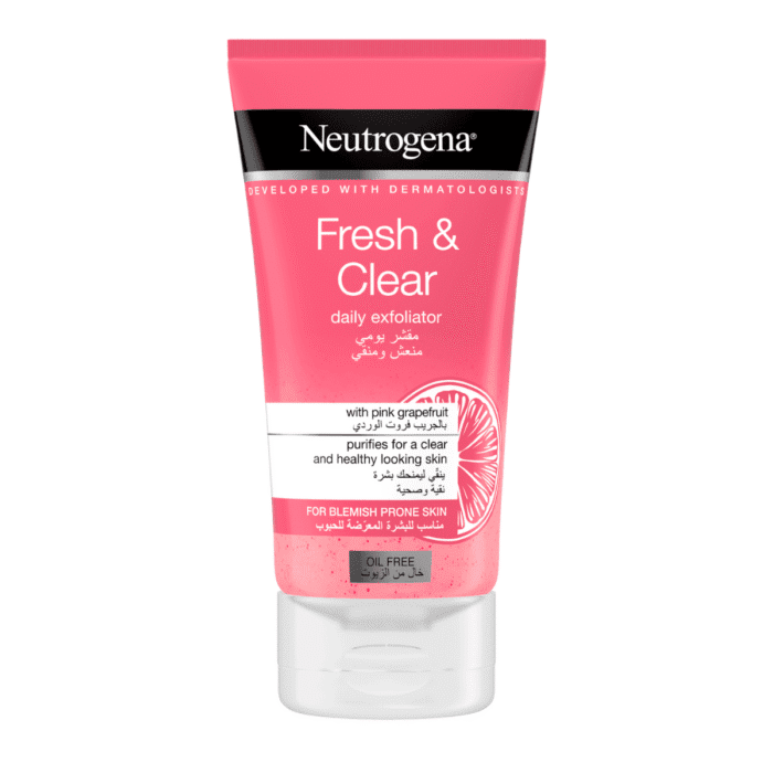 Neutrogena Fresh & Clear With Pink Grapefruit Daily Scrub Pakistan