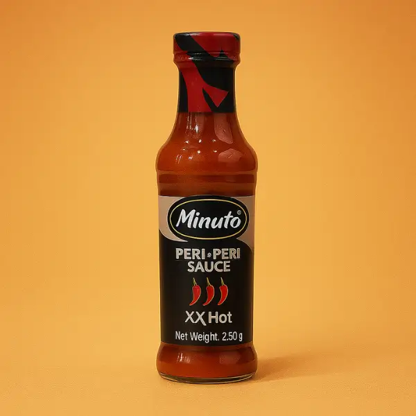 Minuto Peri-Peri Sauce XX Hot – Bold, Fiery & Flavorful Taste Minuto Peri-Peri Sauce Pakistan