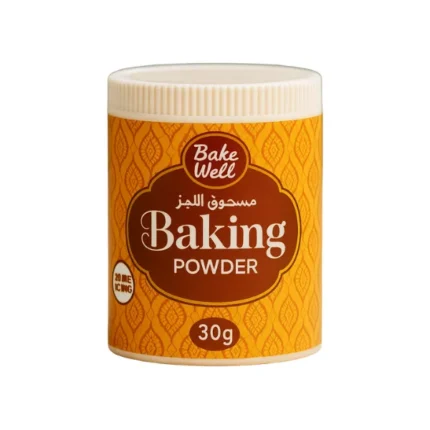 Bake Well Baking Powder 30g small pack product image on white background