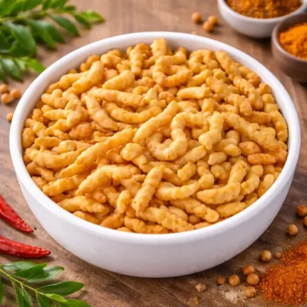 Bhaliya Premium Quality 1kg crispy namkeen snack in bowl