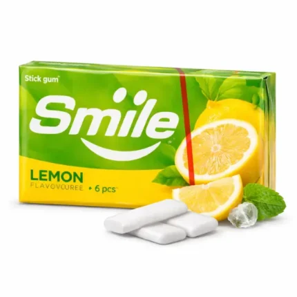 Buy Smile Lemon Chewing Gum 6 pcs in Lahore