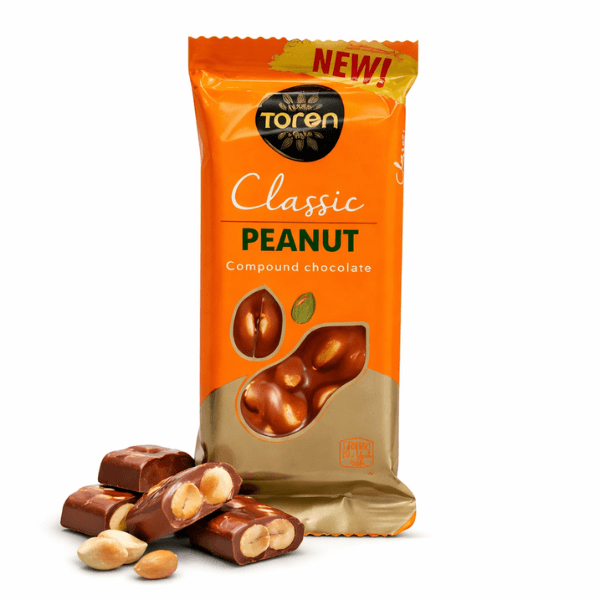 Toren Classic Peanut Chocolate – Buy Peanut Compound Chocolate Online | RestoMart.pk Toren Classic Peanut Chocolate in Lahore